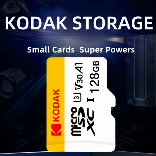Kodak Original Micro SD Memory Card – 32GB, 64GB, 128GB, 256GB SD/TF Flash Memory Card for Mobile Phones, Cameras & Devices