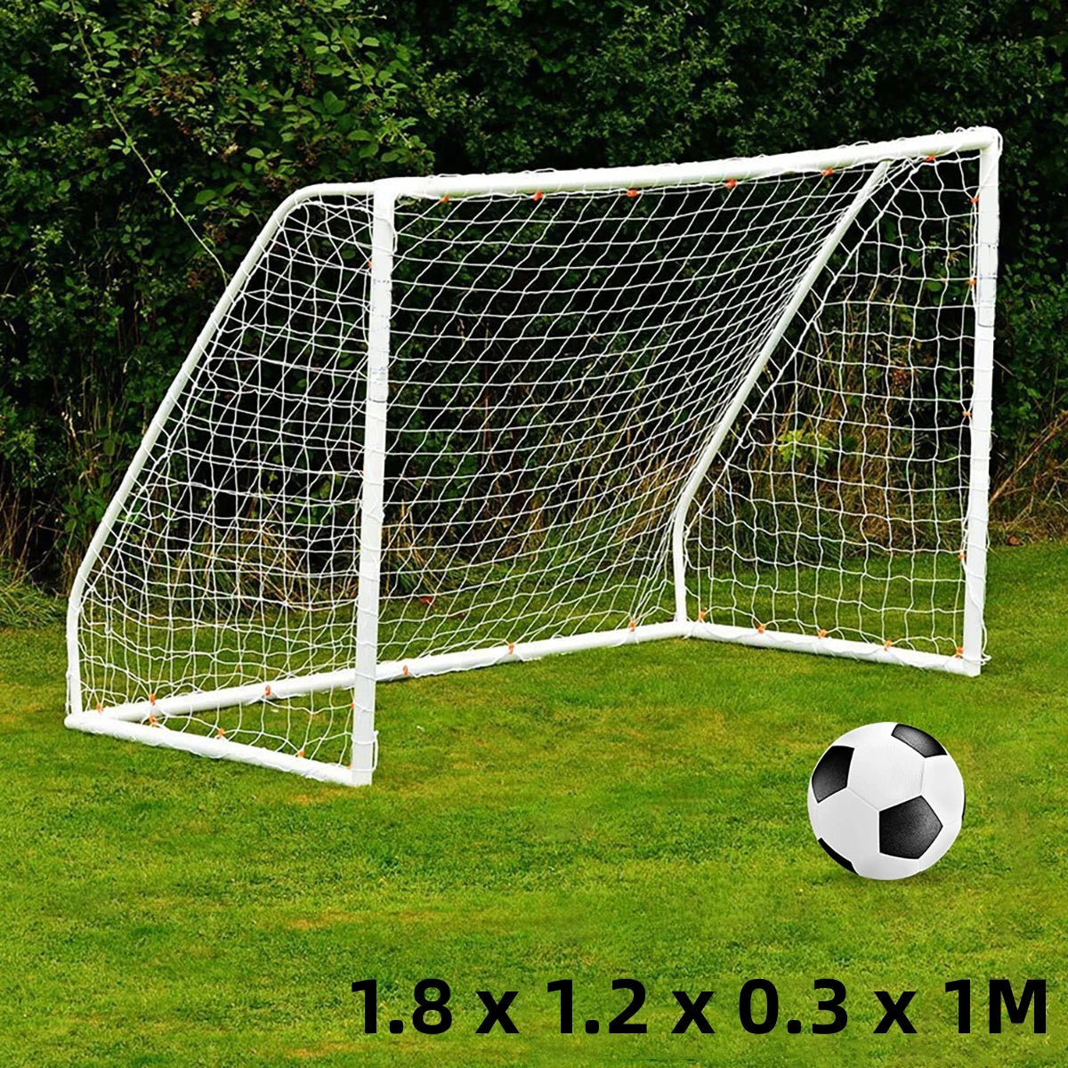 Full-Size Football Net – Soccer Goal Post Net for Junior Sports Training (1.8M–3.6M Options)