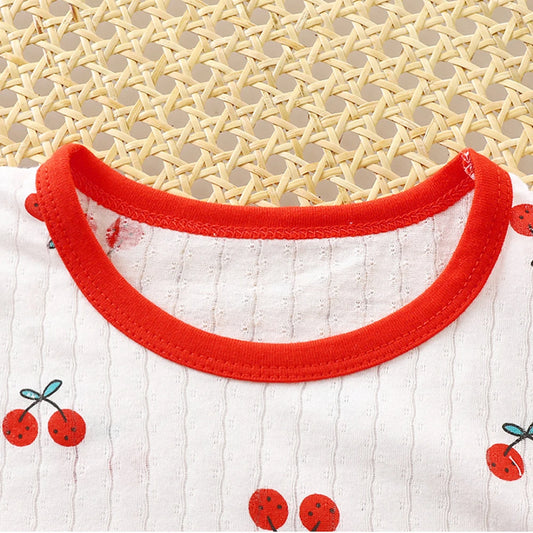 Baby Cotton Pajamas Set – Toddler Long Sleeve Cartoon Nightwear & Homewear Clothes