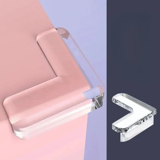 Clear Anti-collision Coffee Table Furniture Corner Protectors Children's Soft Corner Sheathing Living Room Decor 4-10Pcs