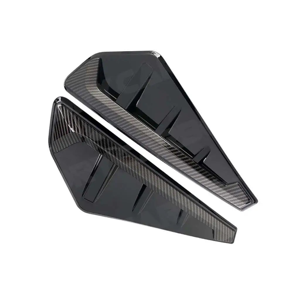 Front Bumper Wing Air Intake Ventilation Hood Exterior Decorative Sticker Cover Leaf Plate Wing for BMW X5 G05 M Sport 2019+