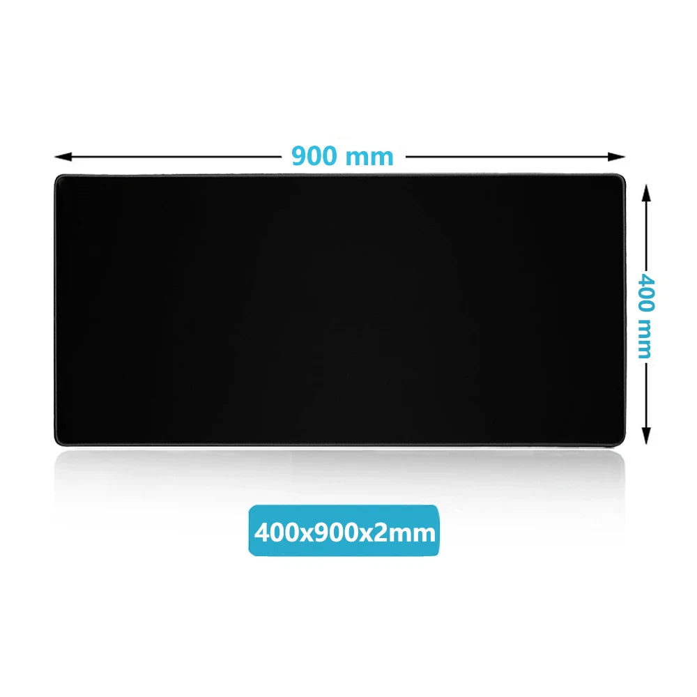 Large Gaming Mousepad – Anti-Slip Rubber Mouse Mat with Stitched Edges for CS:GO, LoL & Dota