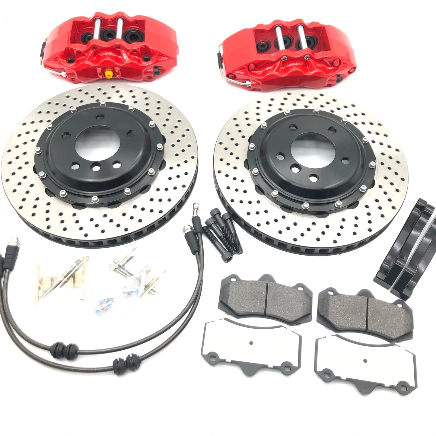 Jekit racing car 9040 red/yellow/ optional color caliper brake kit with 362x32mm rotor fit for wk2 front