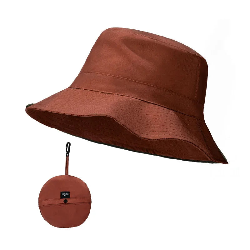 Quick-Dry Foldable Bucket Hat – Lightweight Outdoor Sun Hat for Hiking, Fishing & Travel (4-Season Use)