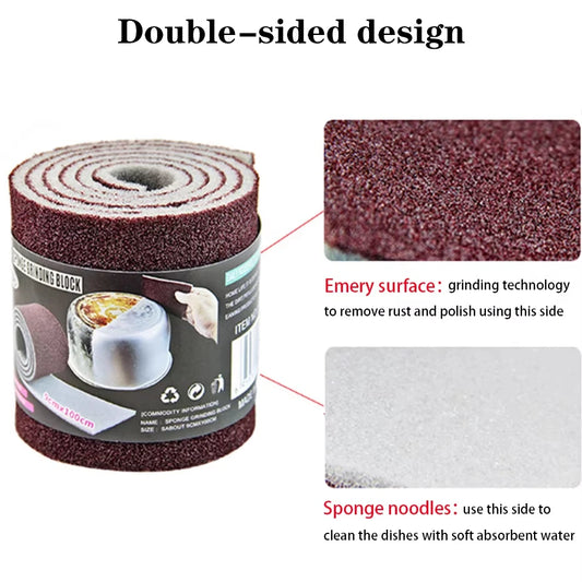 Magic Melamine Cleaning Sponge – Strong Decontamination Scrubber for Dishwashing, Stain Removal, & Household Cleaning