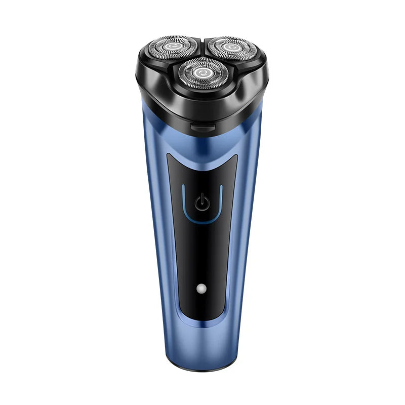 USB Electric Shaver for Men – Rechargeable Waterproof Razor with 4D Floating Blade & Long Battery Life