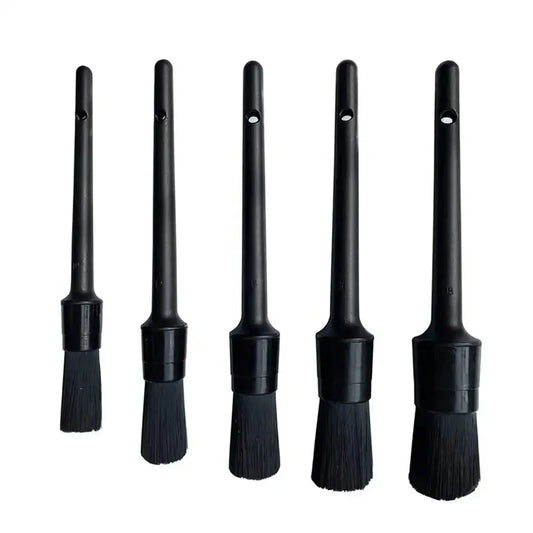 1/5x Car Detailing Cleaning Brushes Soft Detail Brush Wheel Cleaner Auto Dust Removal Brush Car Interior Exterior Accessories