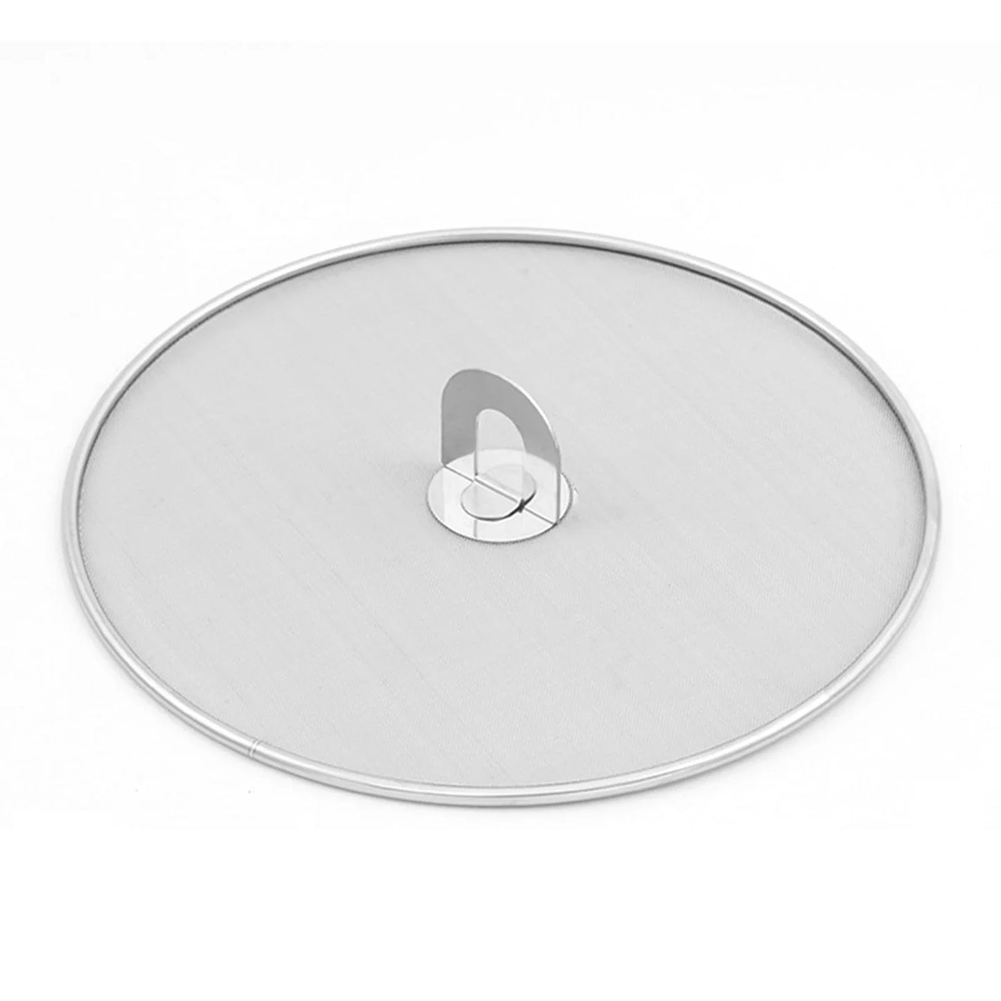 Stainless Steel Cooking Splash Guard – Reusable Splatter Screen for Frying & Sautéing