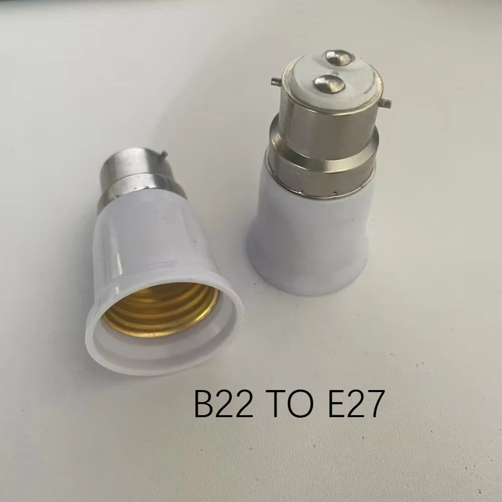 E27 to e27 screw socket lamp holder, 1-to-2 converter, multi head E27, one turn, double head extension lamp holder