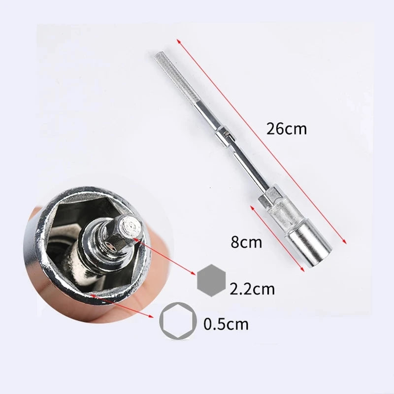 New car special tools front and rear shock absorber hexagon socket wrench removal tool set suitable for Volkswagen Audi
