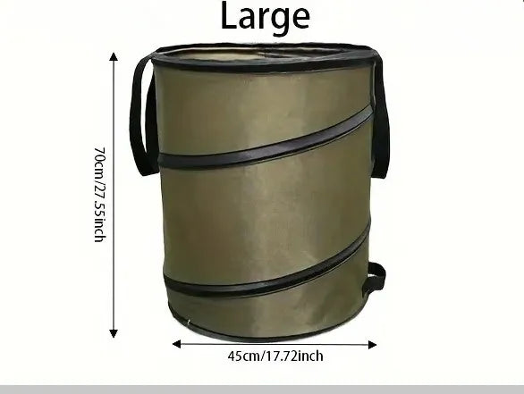 Kangaroo Collapsible Garden Bag – Large Durable Lawn & Leaf Container for Easy Yard Cleanup