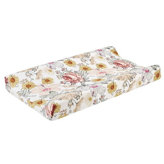 Detachable Muslin Cotton Crib Sheet – Soft Fitted Baby Mattress Cover with Elastic Edges