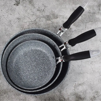 Non-Stick Stone Frying Wok Pan – Ceramic Skillet for Induction & Gas Stove, 20–28CM Sizes