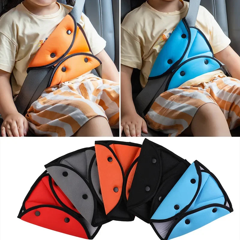 Adjustable Triangle Car Seat Belt Clip – Child Safety Seatbelt Positioner Pad