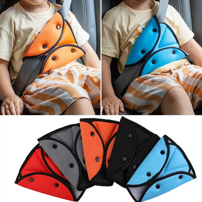 Adjustable Triangle Car Seat Belt Clip – Child Safety Seatbelt Positioner Pad