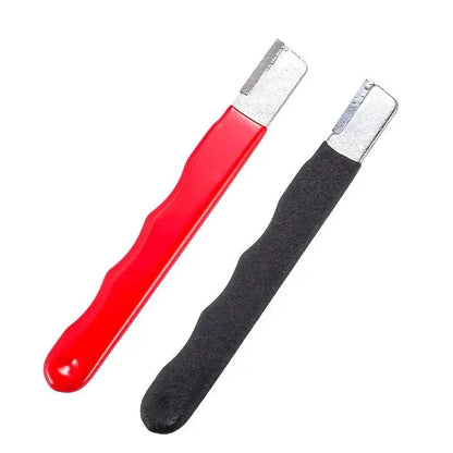 Professional Knife & Scissors Sharpener – Tungsten Ceramic Blade Honer for Kitchen & Garden Tools