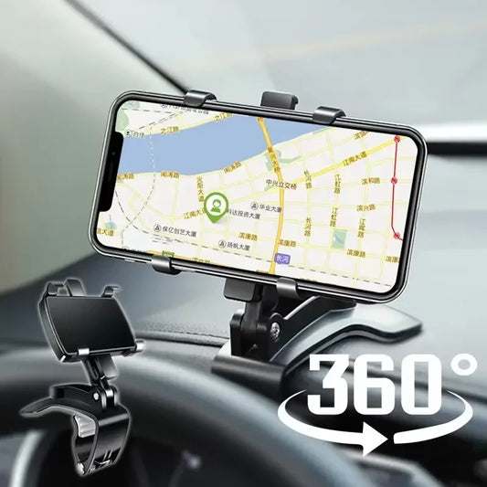 Support universel de téléphone portable pour voiture, support de téléphone pour tableau de bord, support à Clip facile, support