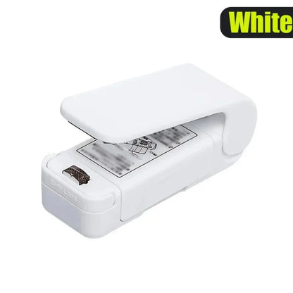 Mini Heat Bag Packaging Sealer Portable Plastic Bag Clip Sealing Machine Food Storage Seal Snack Sealing Kitchen Gadgets