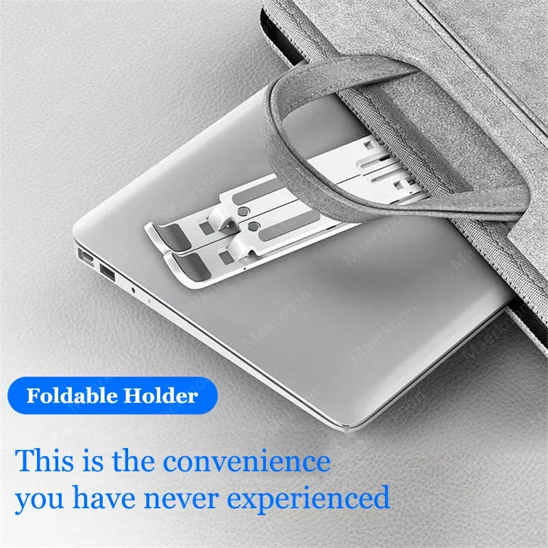 Portable foldable computer monitor stand, adjustable laptop stand, suitable for small-sized tablet dock accessories