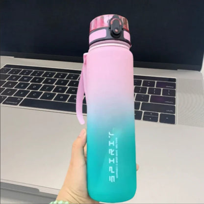 500ML/650ML/1000ML Large Capacity Sports Water Bottle – Leak Proof Portable Gym & Travel Hydration Jug