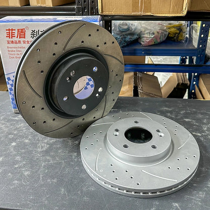 High quality Economical Car accessories brake discs automotive brake rotors for Audi  S6 S7 S8 SQ2 SQ5 Sportback SQ7 SQ8