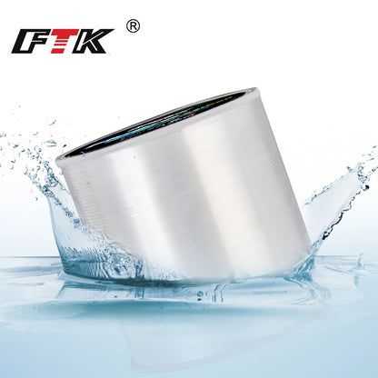 120M Fluorocarbon Coated Fishing Line – Carbon Fiber Leader Line for Sinking Lures (7.15–45LB)
