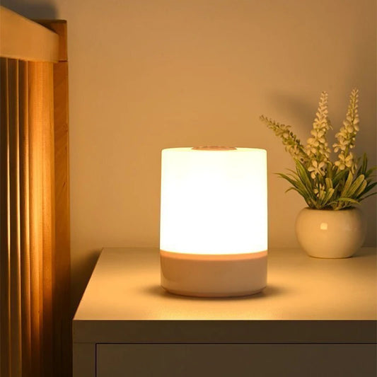 Dimmable Bedside LED Night Lights – Rechargeable Touch Table Lamps for Bedroom & Reading