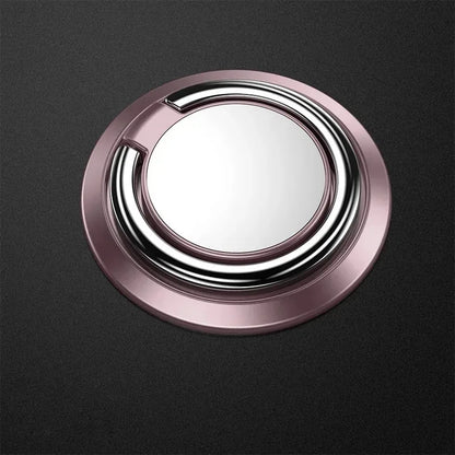 Mini Finger Ring Holder Stand Grip 360 Rotating For Mobile Phone Car Magnetic Mount Phone Back Sticker Pad Unniversal Bracket