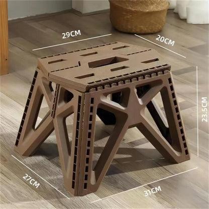 Outdoor Folding Stool – Portable High Load-Bearing Camping Chair for Fishing, Beach & Travel