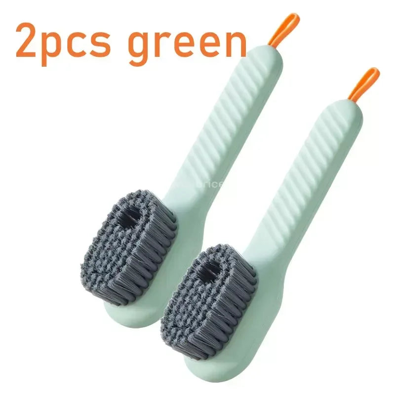 Multi-Function Automatic Spot Shoe Brush – Soft Bristle Handheld Cleaner with Liquid Dispenser