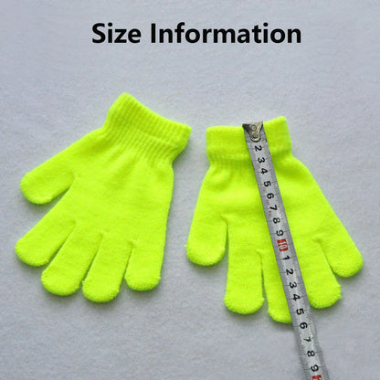 Winter Kids Gloves – Cold Weather Mittens for Boys & Girls (Ages 6–10)