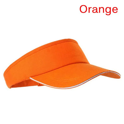 Adjustable Sun Visor Cap – Breathable Sport Hat for Golf, Tennis & Summer Workouts