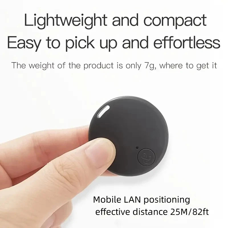 Smart GPS Tracker with Keychain – Bluetooth Location Finder for Wallets, Keys, Bags & More