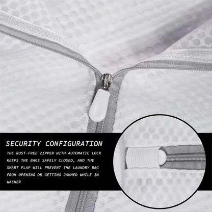 Honeycomb Mesh Laundry Bag – Reusable Wash Bag for Delicates