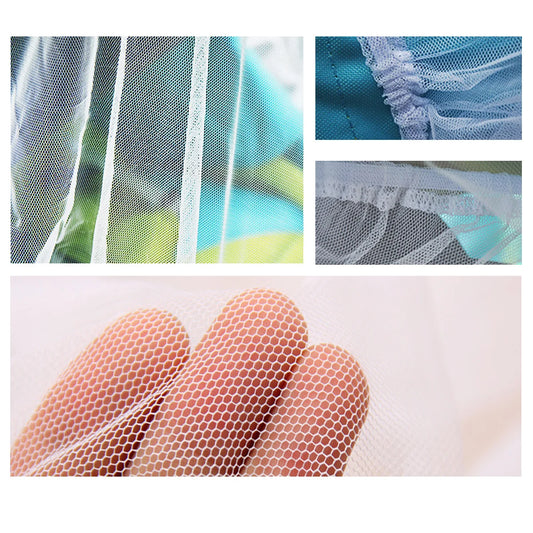 Baby Stroller Mosquito Net Pink Elastic Bug Cover Protects Infant from Bees Wasps Flying Insects Cradle Mesh