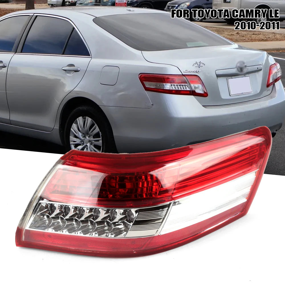 Left/Right Side Red Tail Lamp FOR TOYOTA Camry ACV40 2010 2011 Rear Tail Light Brake Lamp with Wire Harne