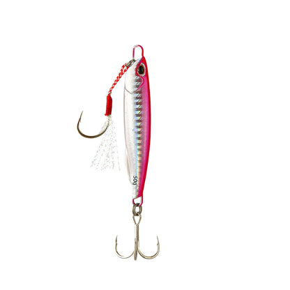 Japen Metal Jig Spoon Lure – 10g–50g Artificial Bait for Shore Casting & Sea Bass Fishing