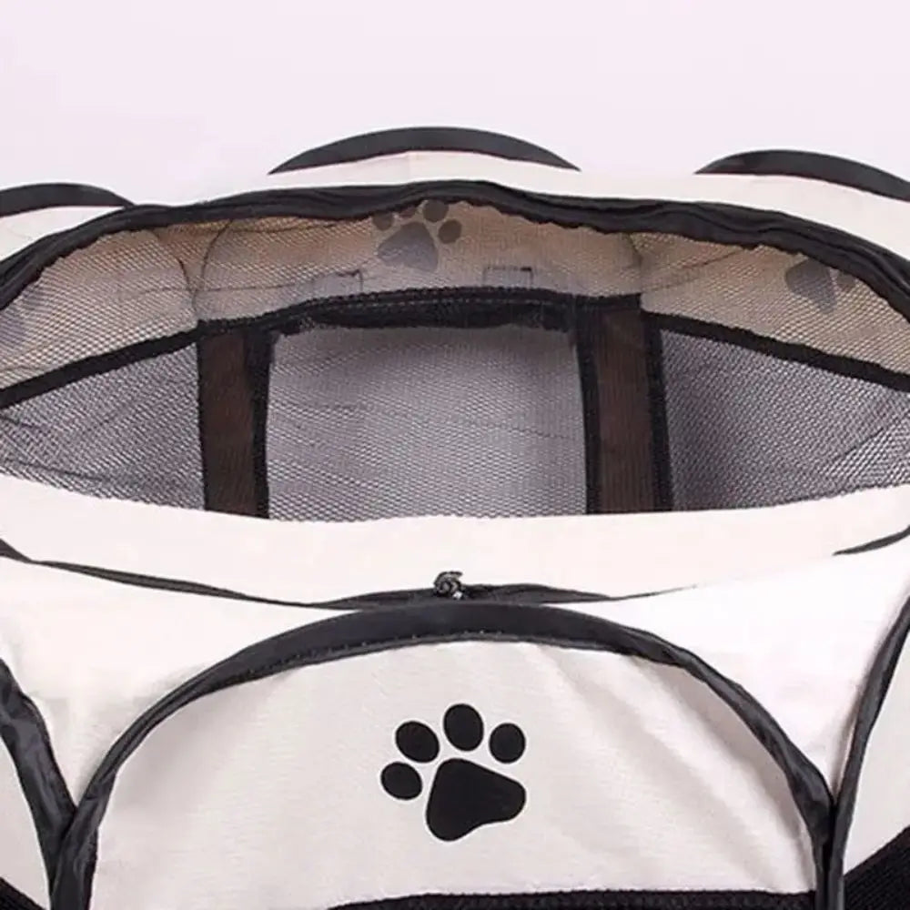 Portable Foldable Pet Tent – Octagonal Puppy Shelter & Playpen for Cats and Dogs