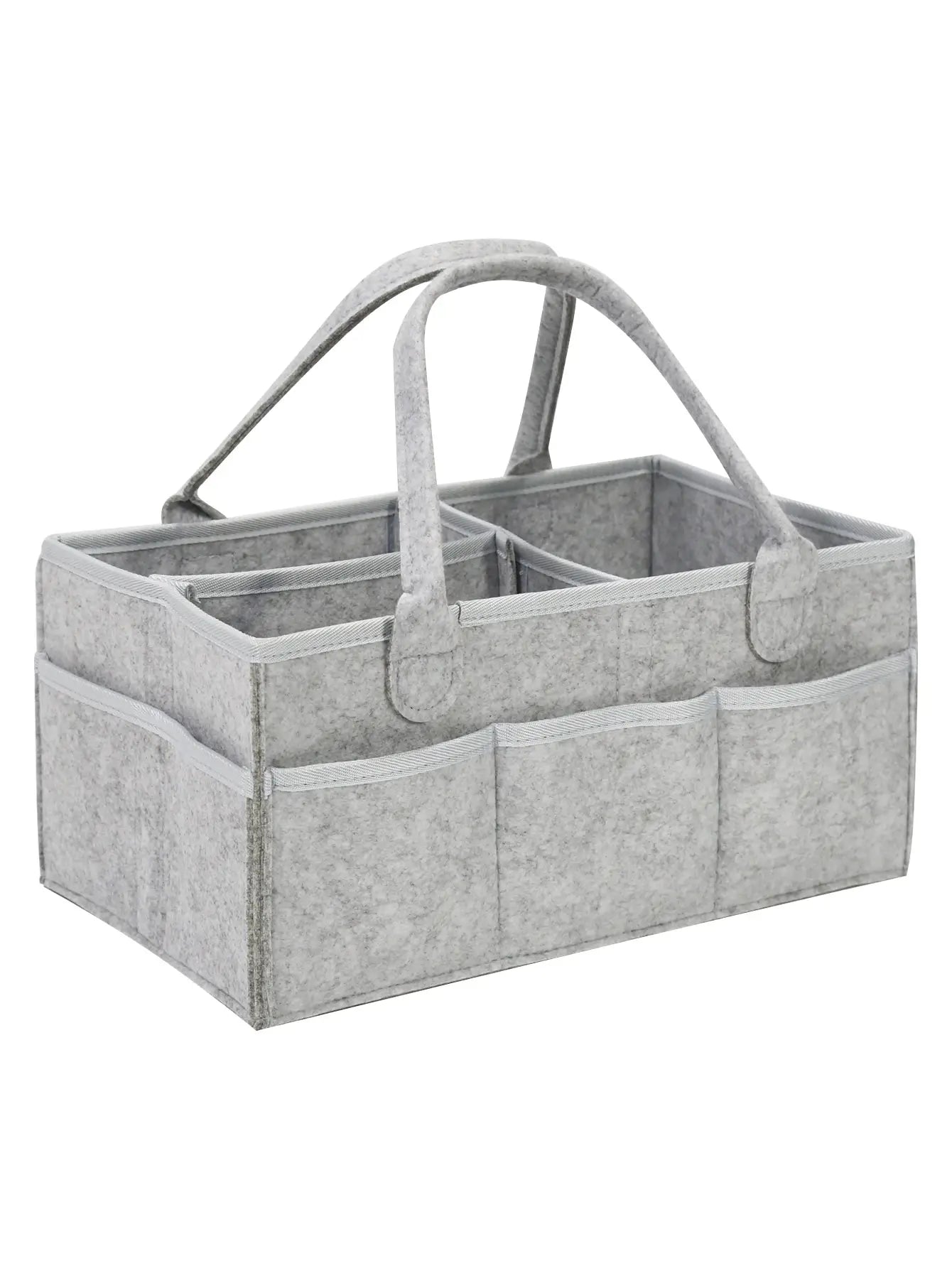 Baby Stroller Organizer Tote Bag – Foldable Portable Diaper Storage with Hanging Design for Moms