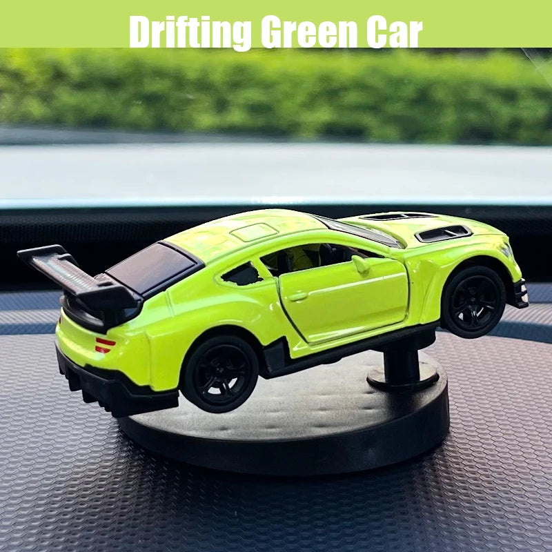 Drifting Car Dashboard Toy Model – Swinging Sports Racing Ornament for Car Interior Decoration