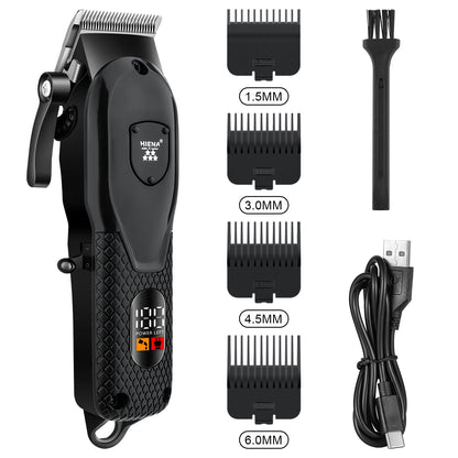 Kemei KM-1071 Hair Clipper – Professional Cordless Barber Trimmer with Stainless Blade & Taper Lever