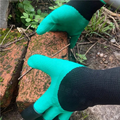 Breathable Garden Gloves with Claws – Puncture-Resistant Digging & Planting Gloves