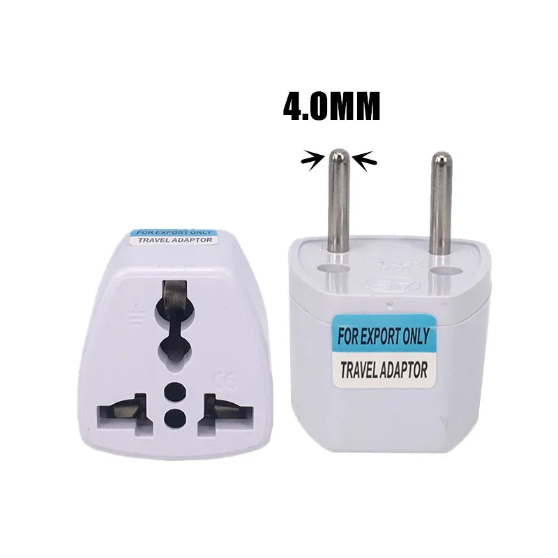 Universal Travel Plug Adapter – Multi-Region Converter for US, UK, EU, AU, KR, JP & More