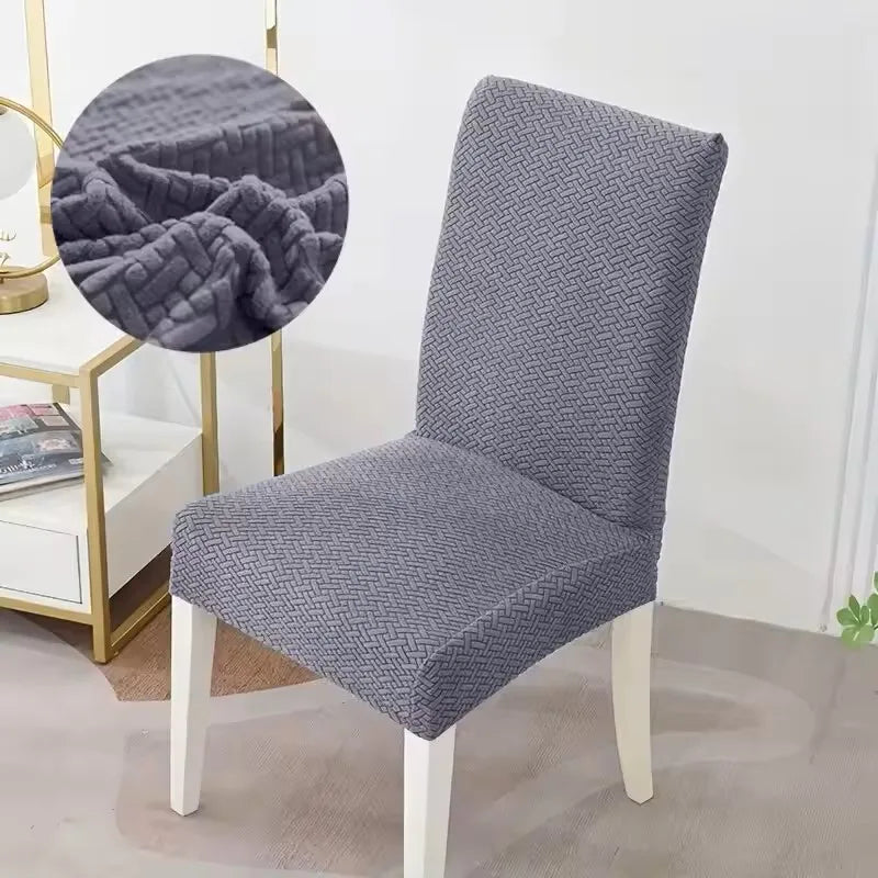 Universal Elastic Chair Covers – Stretchable Seat Slipcovers for Dining & Living Room Chairs