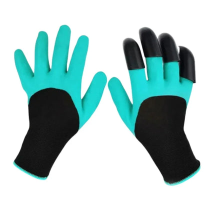 Breathable Garden Gloves with Claws – Puncture-Resistant Digging & Planting Gloves