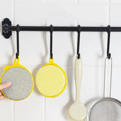 Double-Sided Dishwashing Sponge – Reusable Kitchen Scrubber for Pots, Pans & Plates (10/20/50PCS)