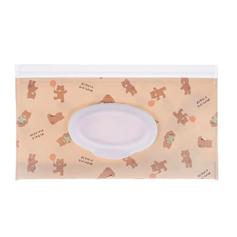 EVA Wet Wipes Bag – Portable Baby Wipes Pouch with Flip Cover & Snap-Strap Holder Case