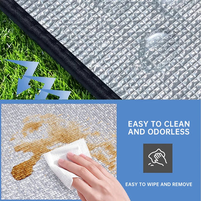 Outdoor Picnic Moisture-Proof Pad – Double-Sided Thick Aluminum Film Waterproof Beach & Camping Mat