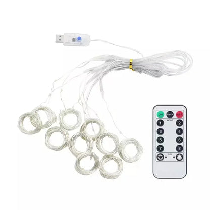 3Mx1M/2M/3M LED String Lights USB Fairy Lights Garland for New Year Wedding Festive Party Christmas Home Curtain Decoration