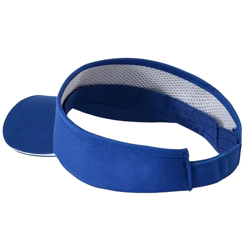 Adjustable Sun Visor Cap – Breathable Sport Hat for Golf, Tennis & Summer Workouts